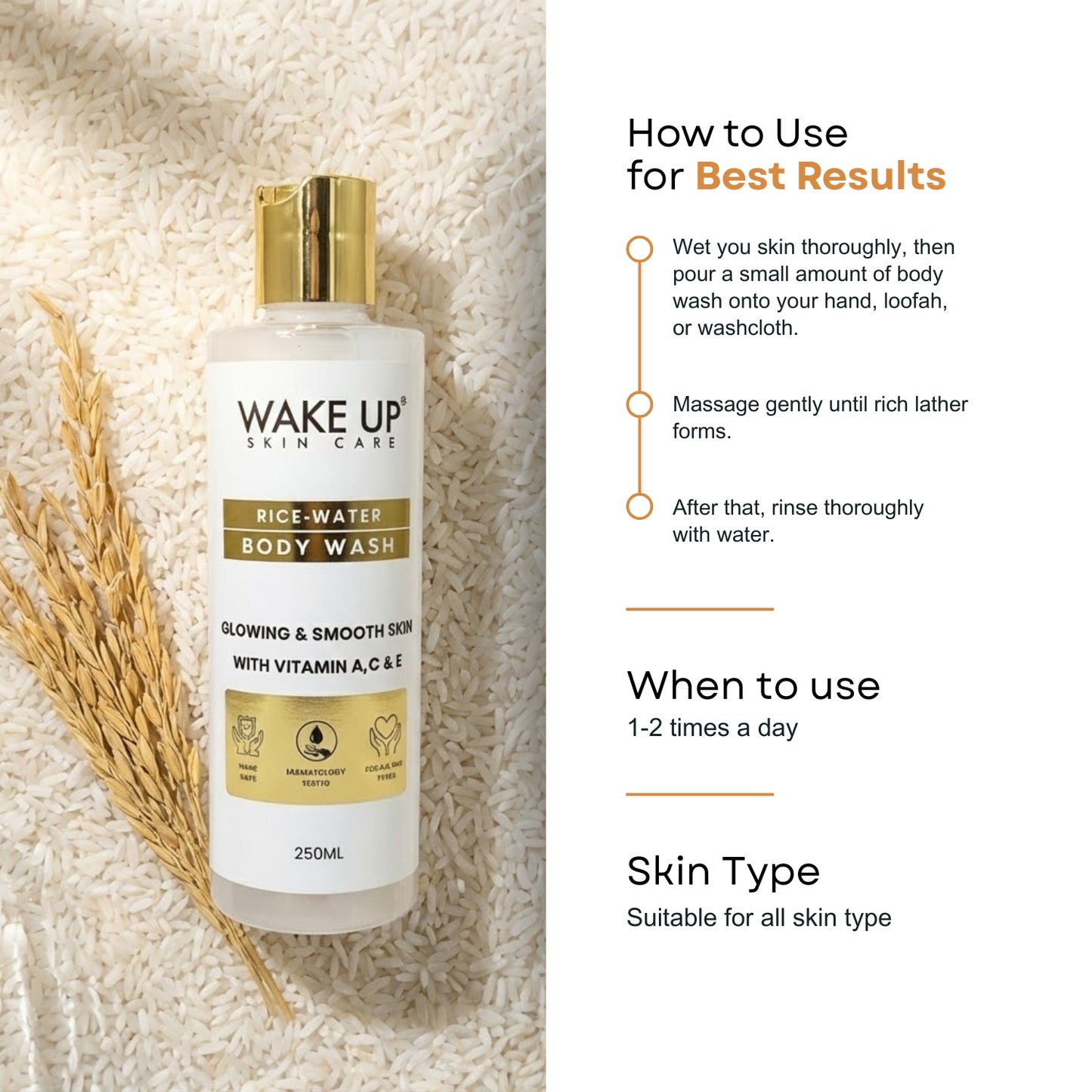 Rice Water Body Wash -250ml