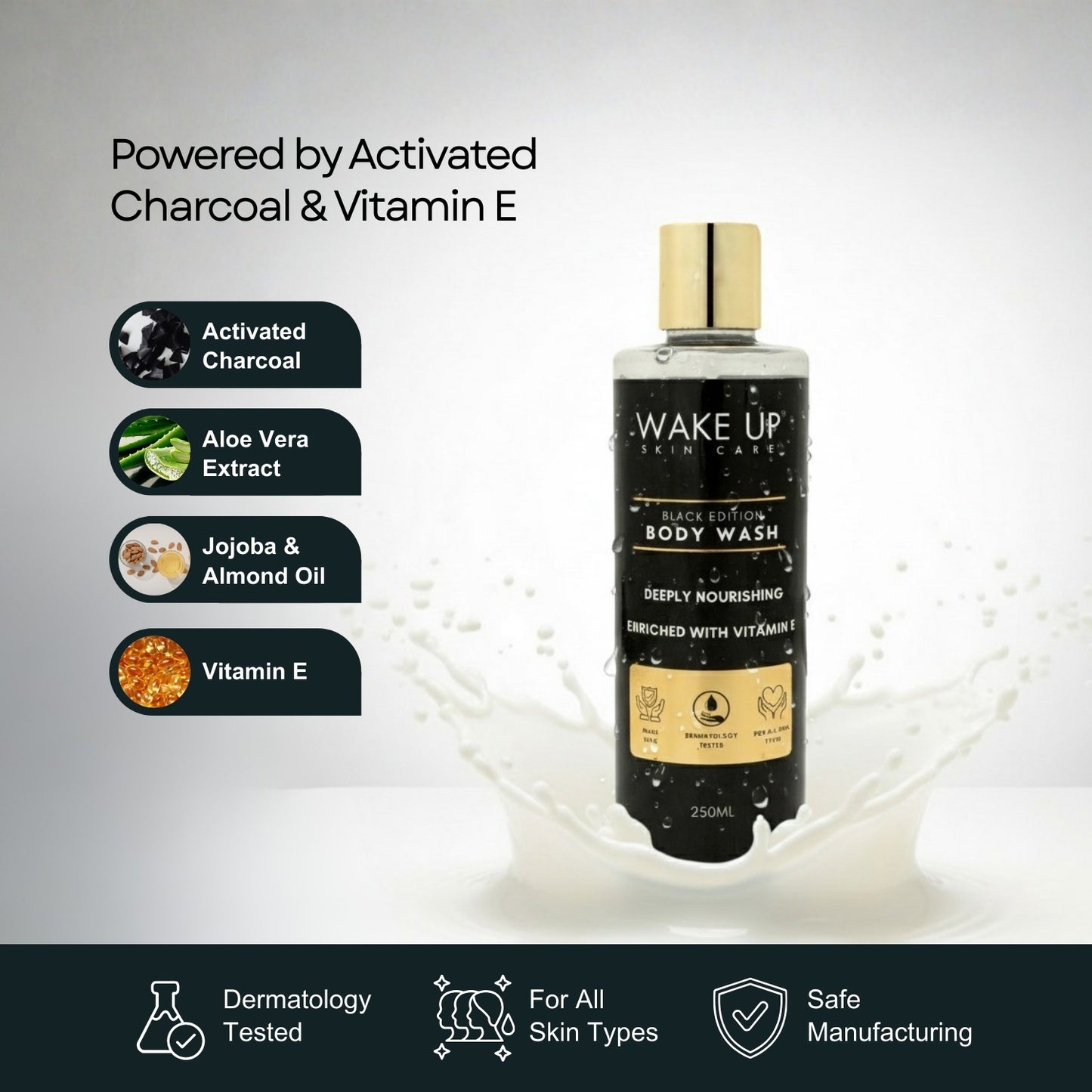 Black Edition Body Wash -250ml