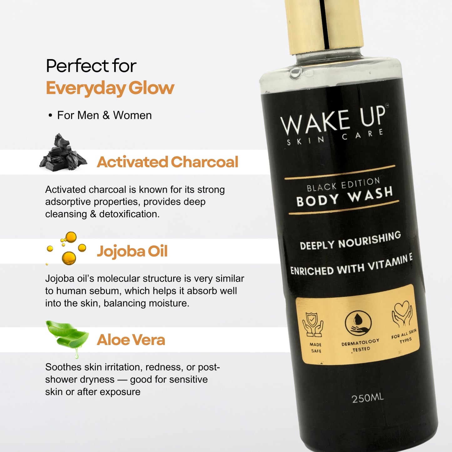 Black Edition Body Wash -250ml
