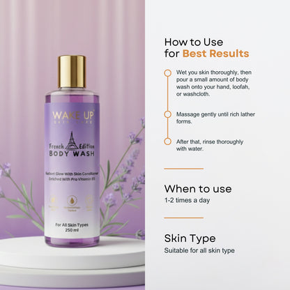 French Edition Body Wash - 250ml