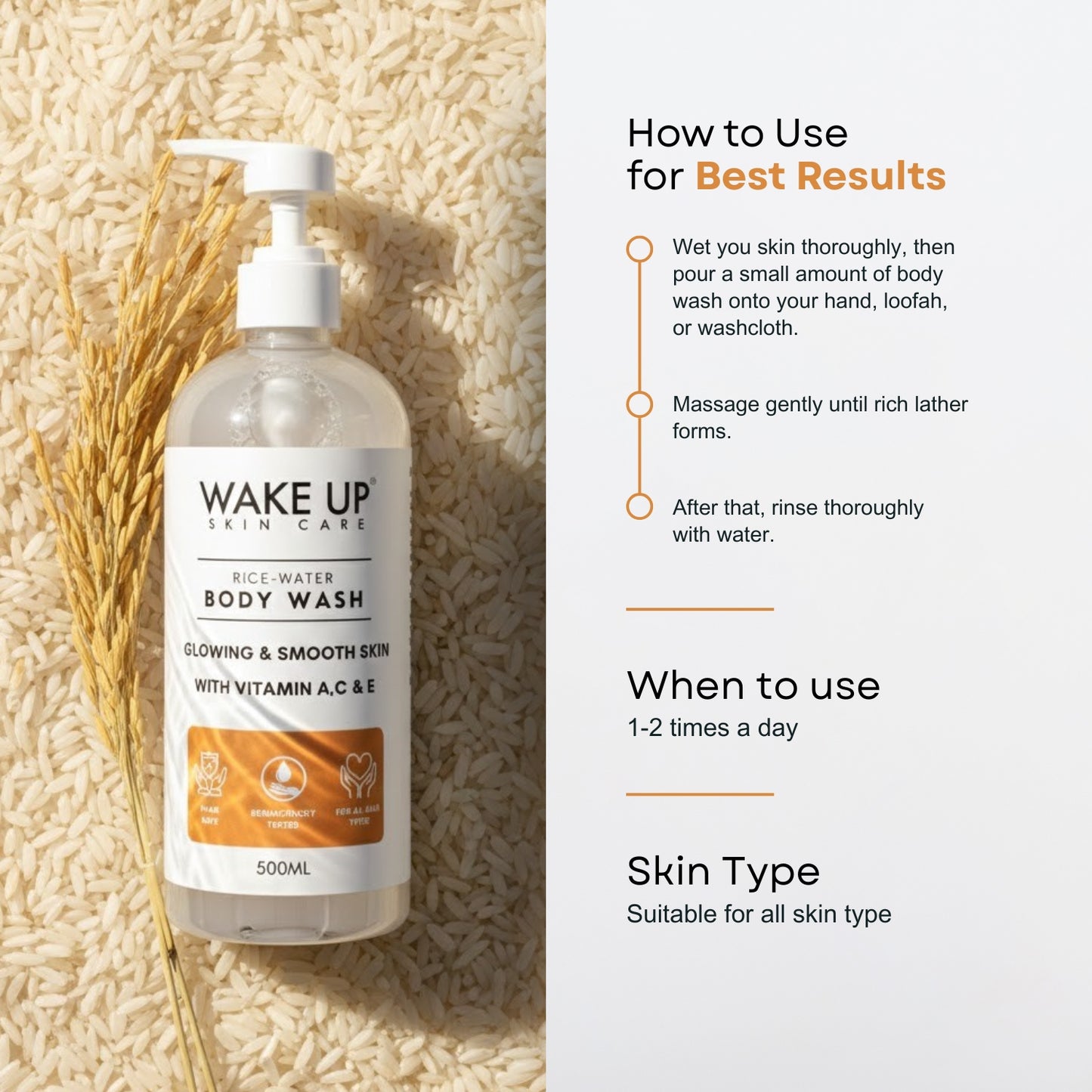 Rice Water Body Wash -500ml